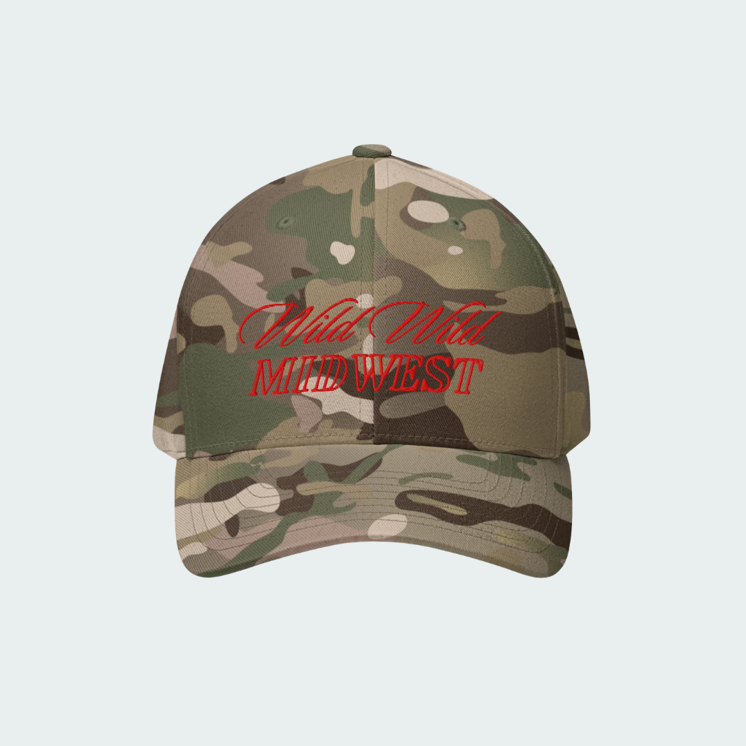 Flex fitting MIDWEST baseball hat