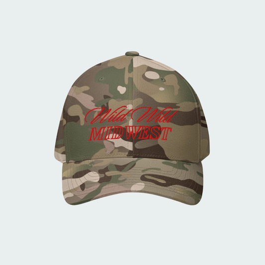 Flex fitting MIDWEST baseball hat