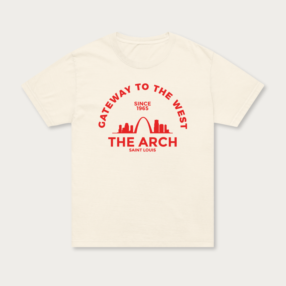 Gateway to the West Unisex oversized t-shirt