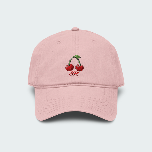 Cherry STL Garment washed baseball cap