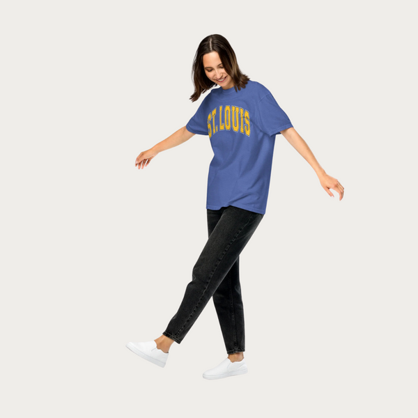Unisex garment-dyed heavyweight t-shirt
