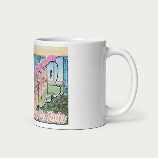 Show Me State Postcard Coffee Mug