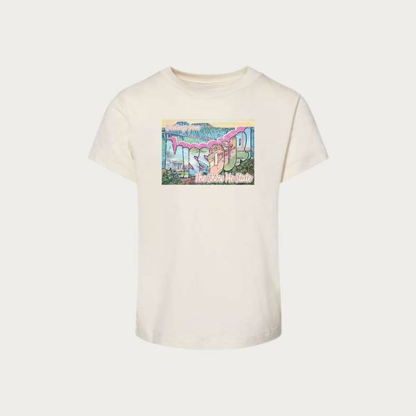 Show Me State Postcard Toddler Tee