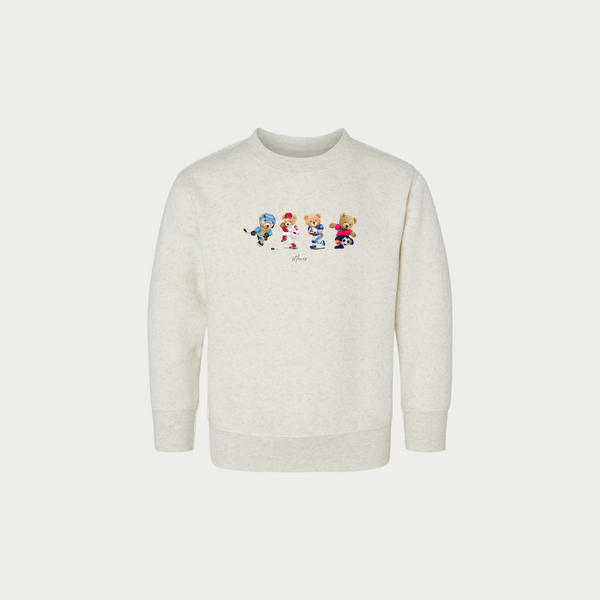 Sporty Bears Toddler Crewneck