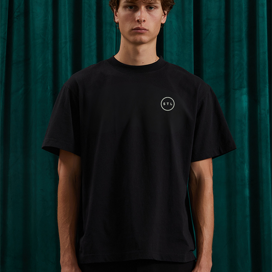 Embroidered City Circle oversized t-shirt