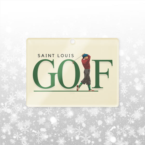 St. Louis Golf Acrylic ornament