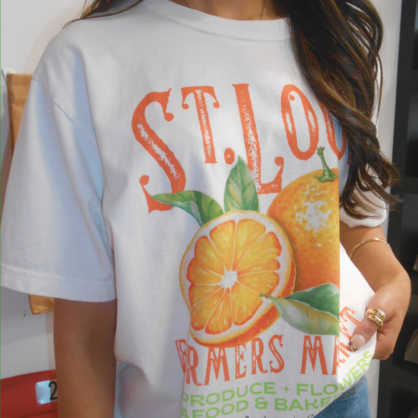 Farmers Market oversized t-shirt