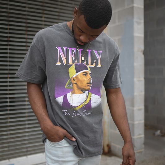 Nelly vintage garment-dyed t-shirt