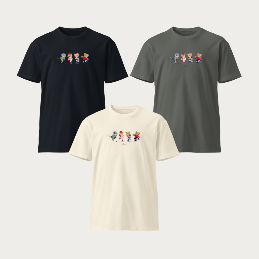 Sporty Bears Unisex premium t-shirt
