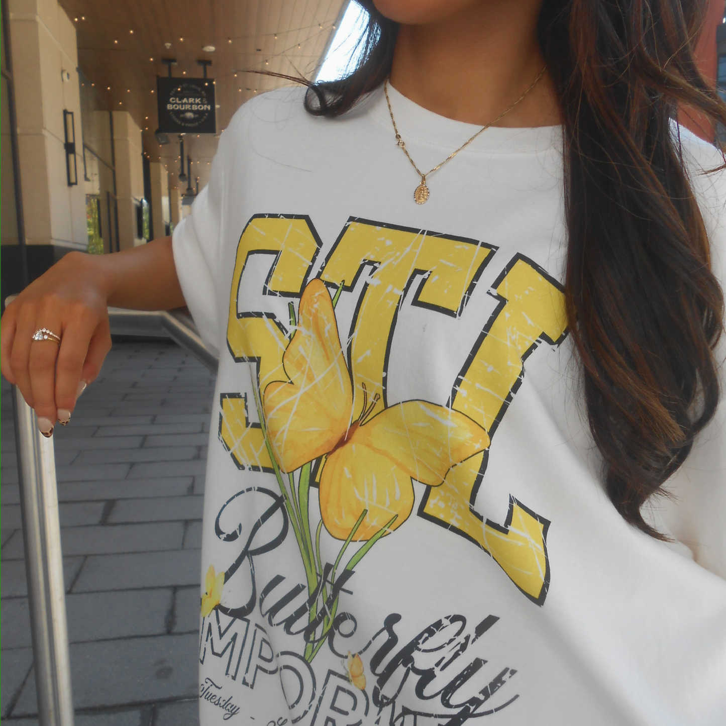 Butterfly Emporium oversized t-shirt