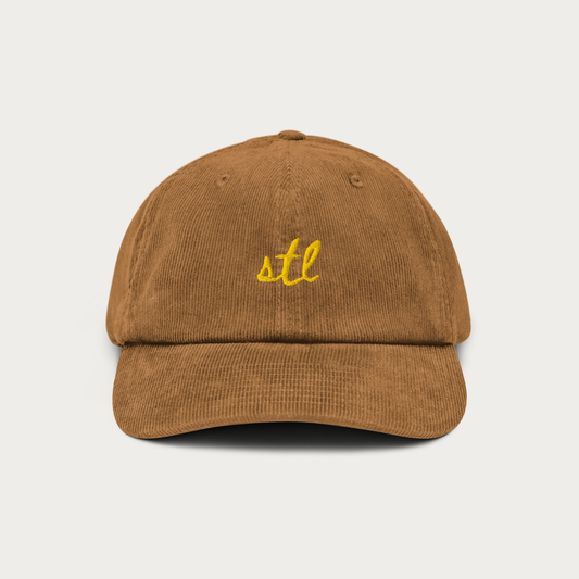 stl thread Corduroy hat
