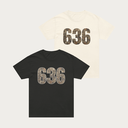 636 Camo Unisex oversized t-shirt