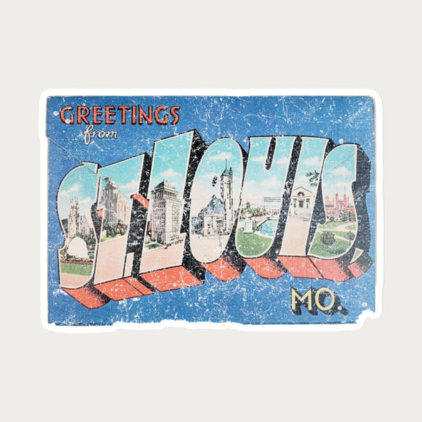 Postcard Bubble-free stickers
