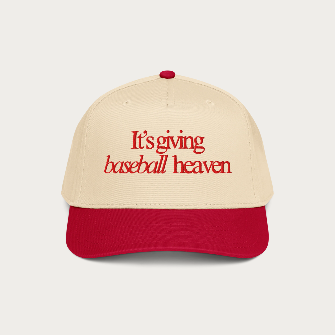 Baseball Heaven 5 panel cap