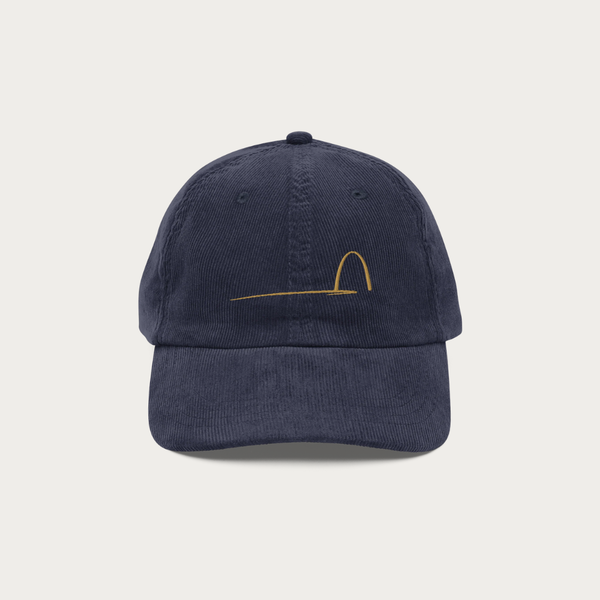 Arch corduroy cap