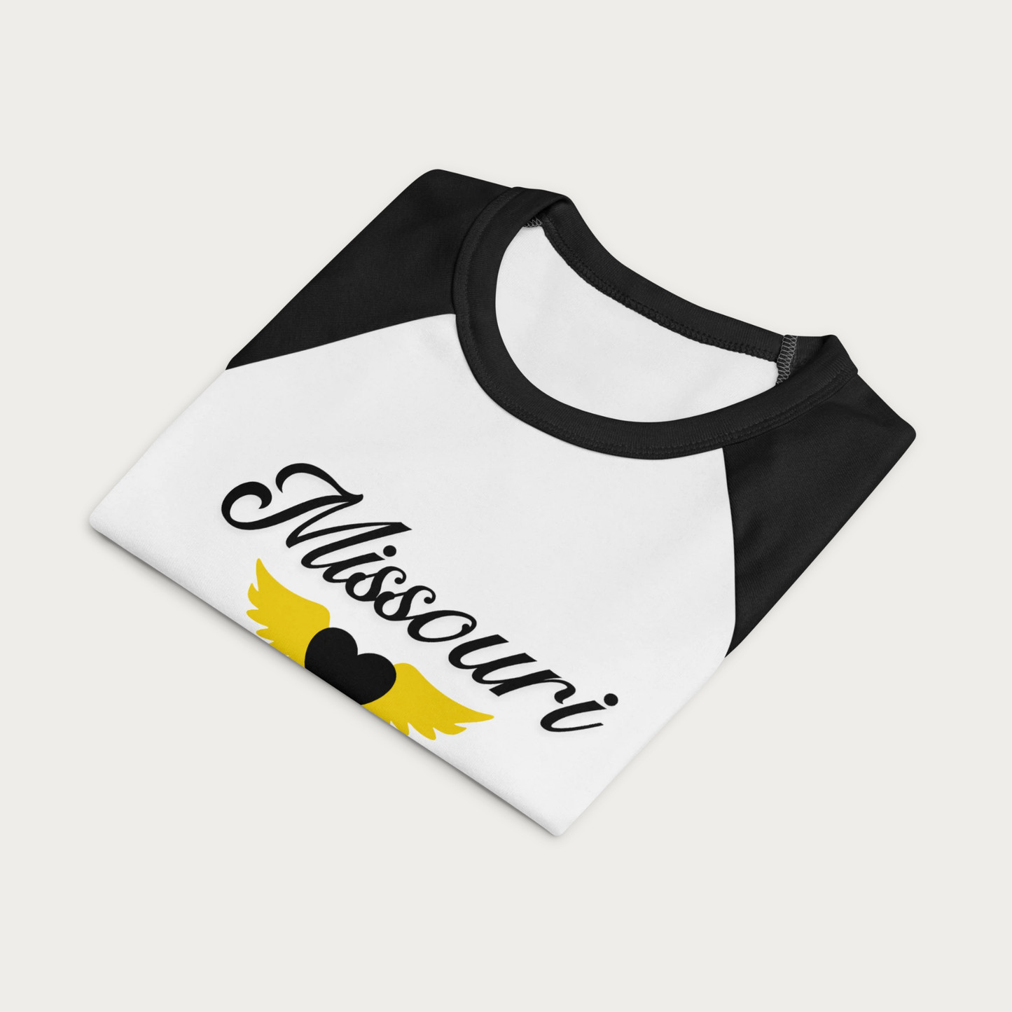 MO Women’s micro rib raglan baby tee