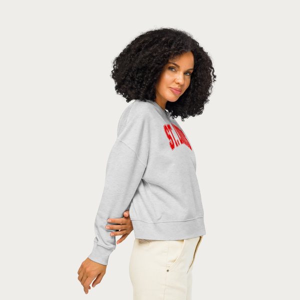 Women’s Collegiate crewneck sweatshirt