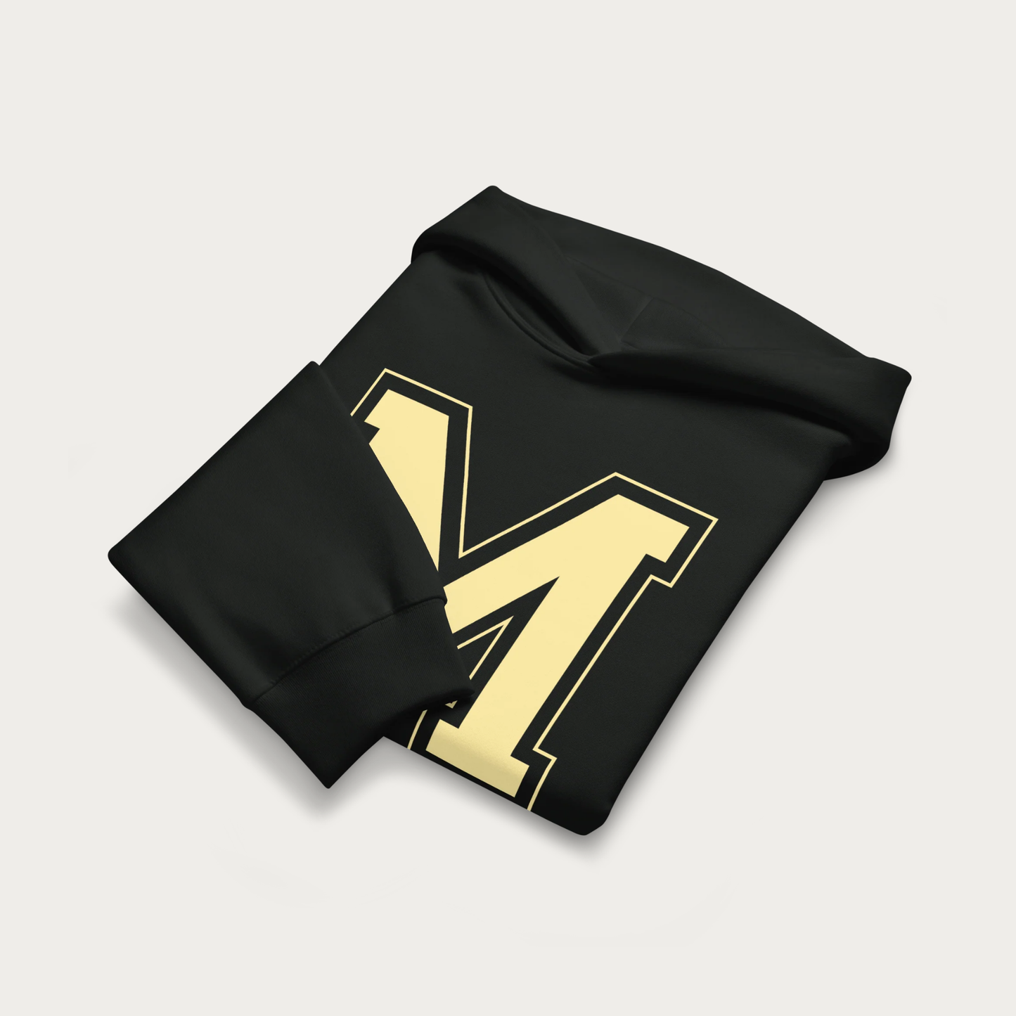 'M' Oversized heavyweight hoodie