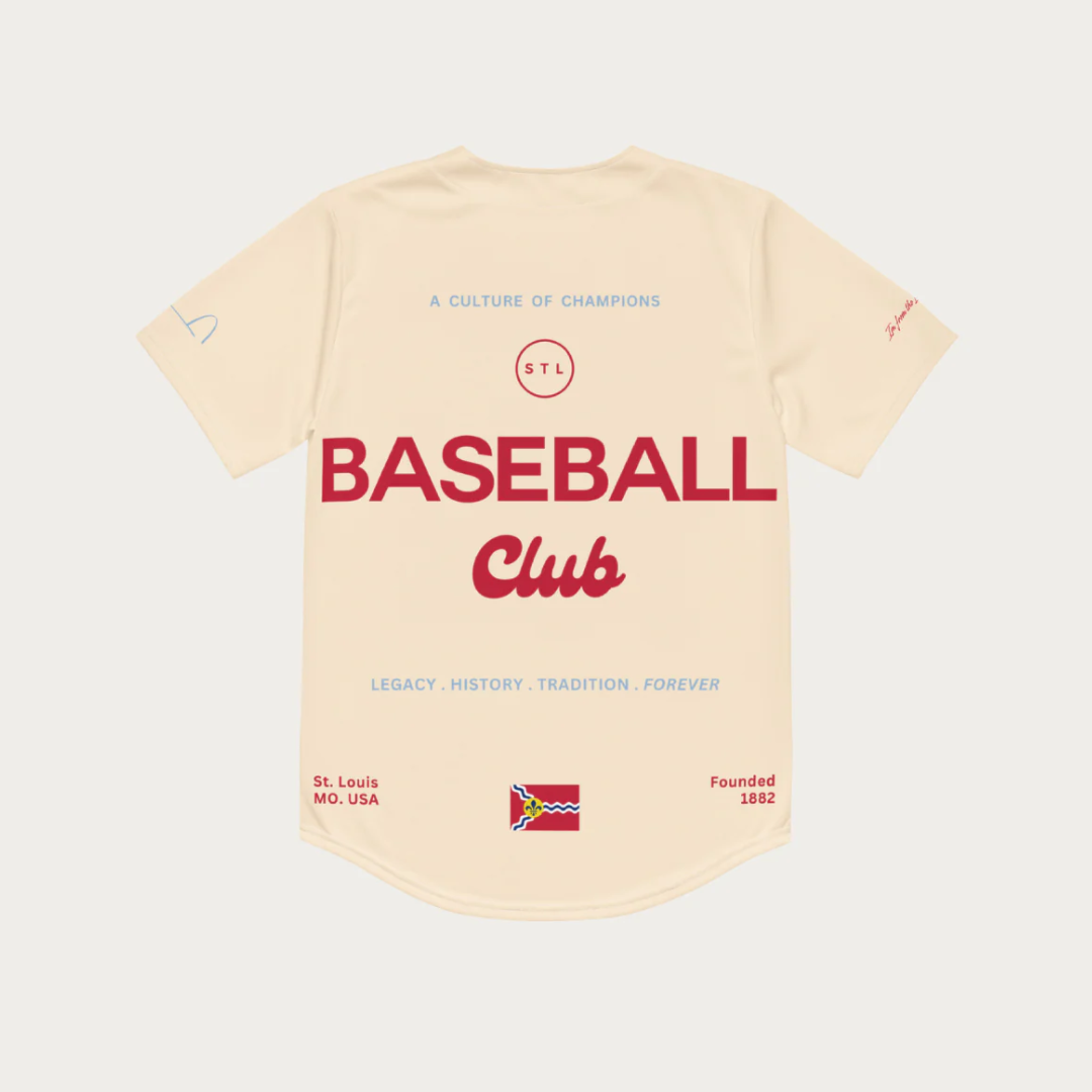 Champagne STL Baseball jersey