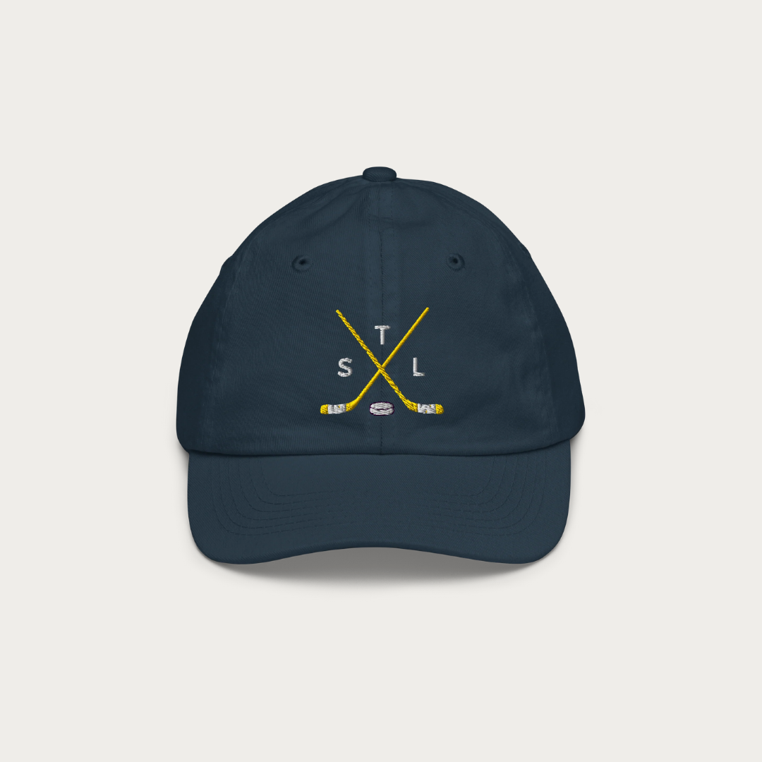 Crossed Sticks Youth baseball cap