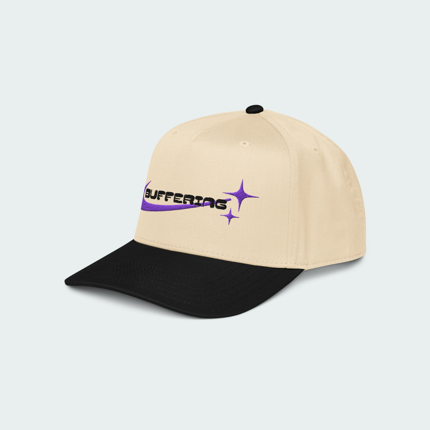 Buffering 5 panel cap