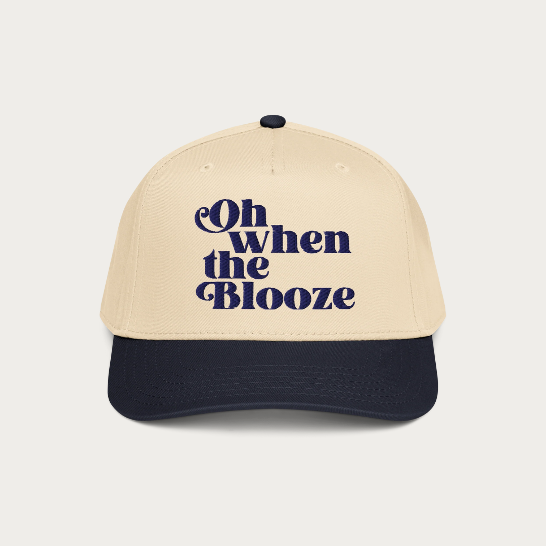 Oh When the Blooze 5 panel cap