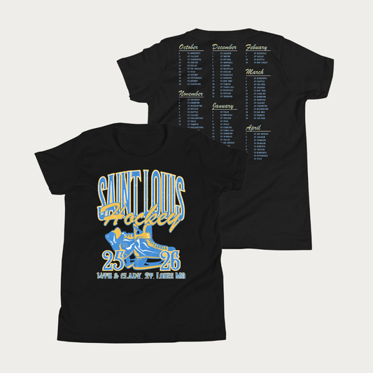 Saint Louis Hockey Tour Youth Short Sleeve T-Shirt