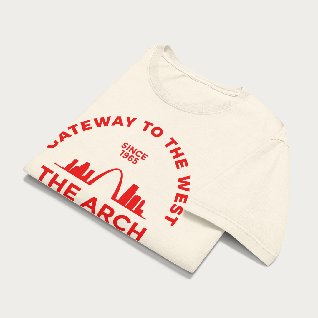 Gateway to the West Unisex oversized t-shirt