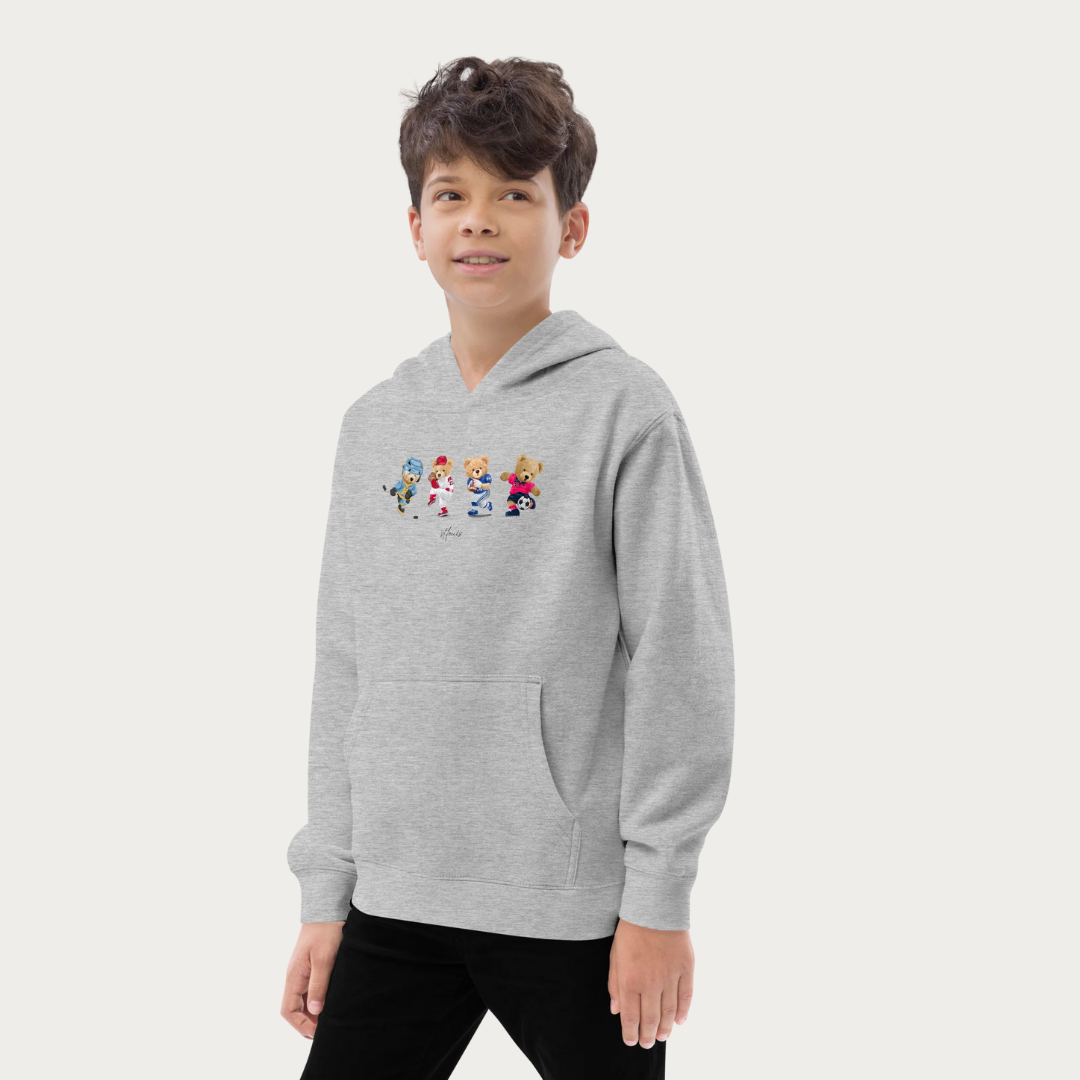 Sporty Bears Kids fleece hoodie