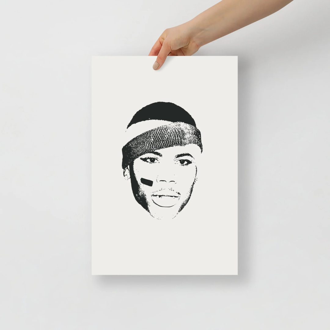 Nelly face Poster