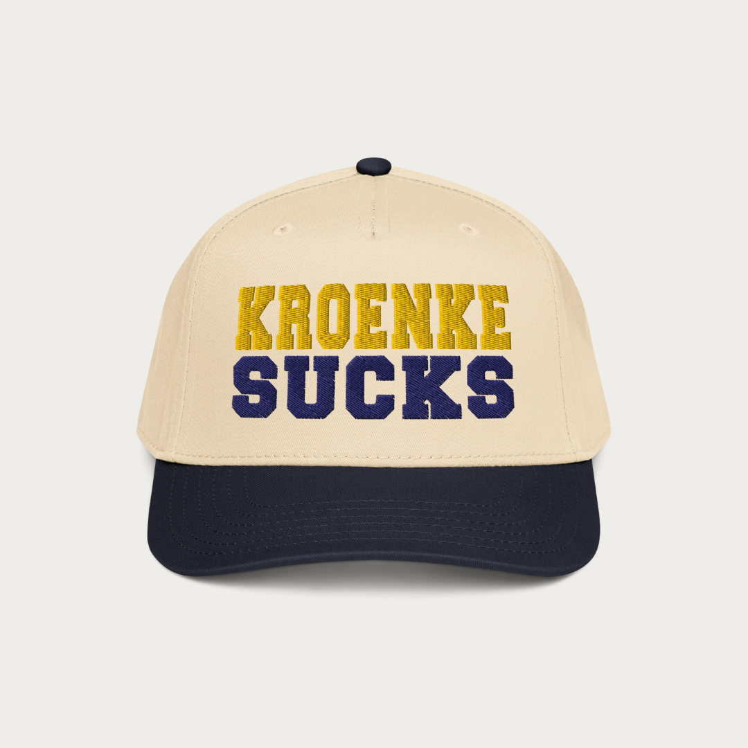 Kroenke Sucks 5 panel cap