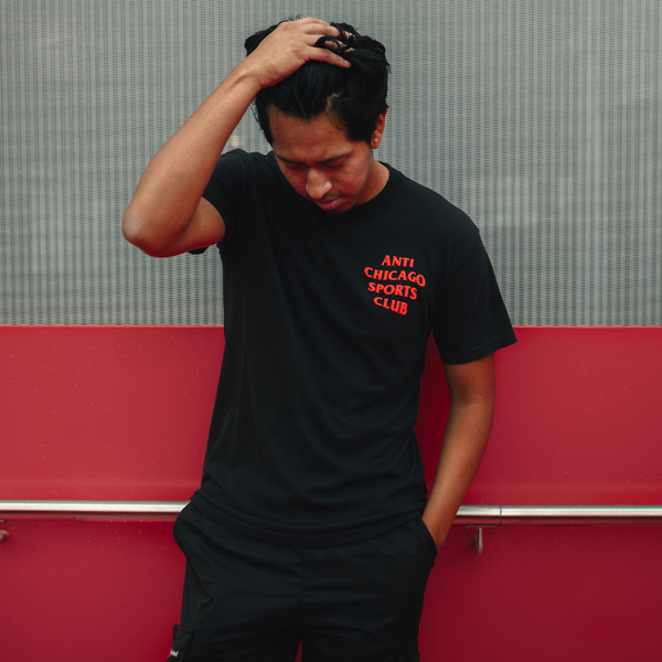 Anti-Chicago Sports Club Structured Tee