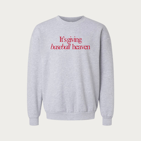 Baseball heaven Crewneck