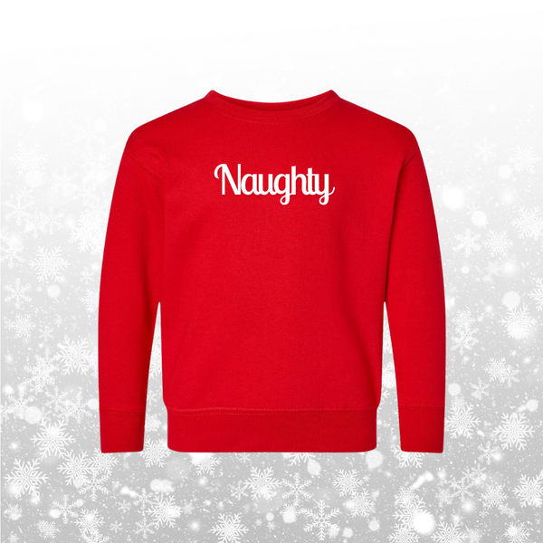 Naughty Toddler Crewneck