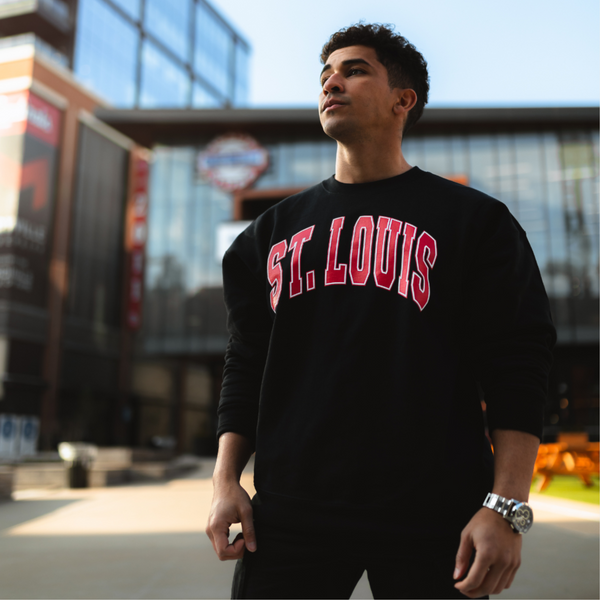 Birds St. Louis Collegiate Crewneck