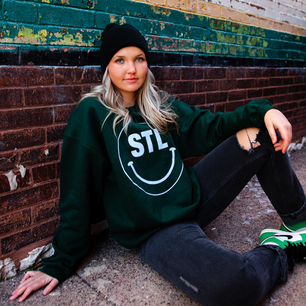 St. Pat's Smiley Crewneck