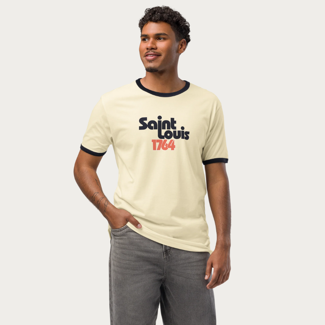 1764 Unisex ringer t-shirt