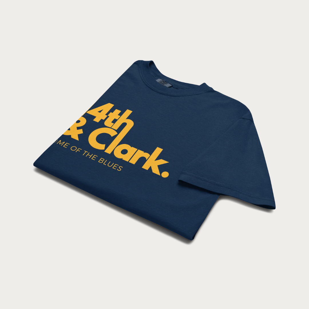 14th & Clarke Unisex garment-dyed heavyweight t-shirt