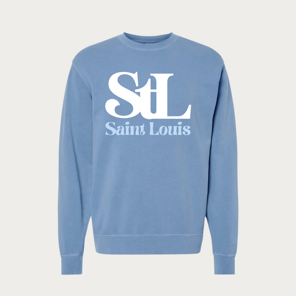 STL Saint Louis Hockey Crewneck