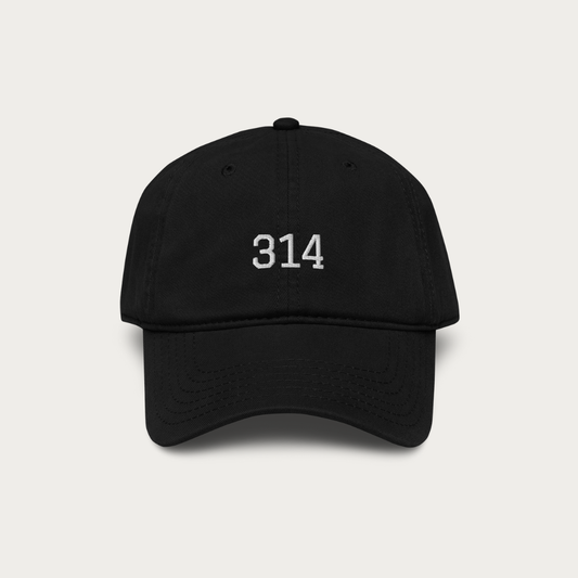 314 Garment washed baseball cap