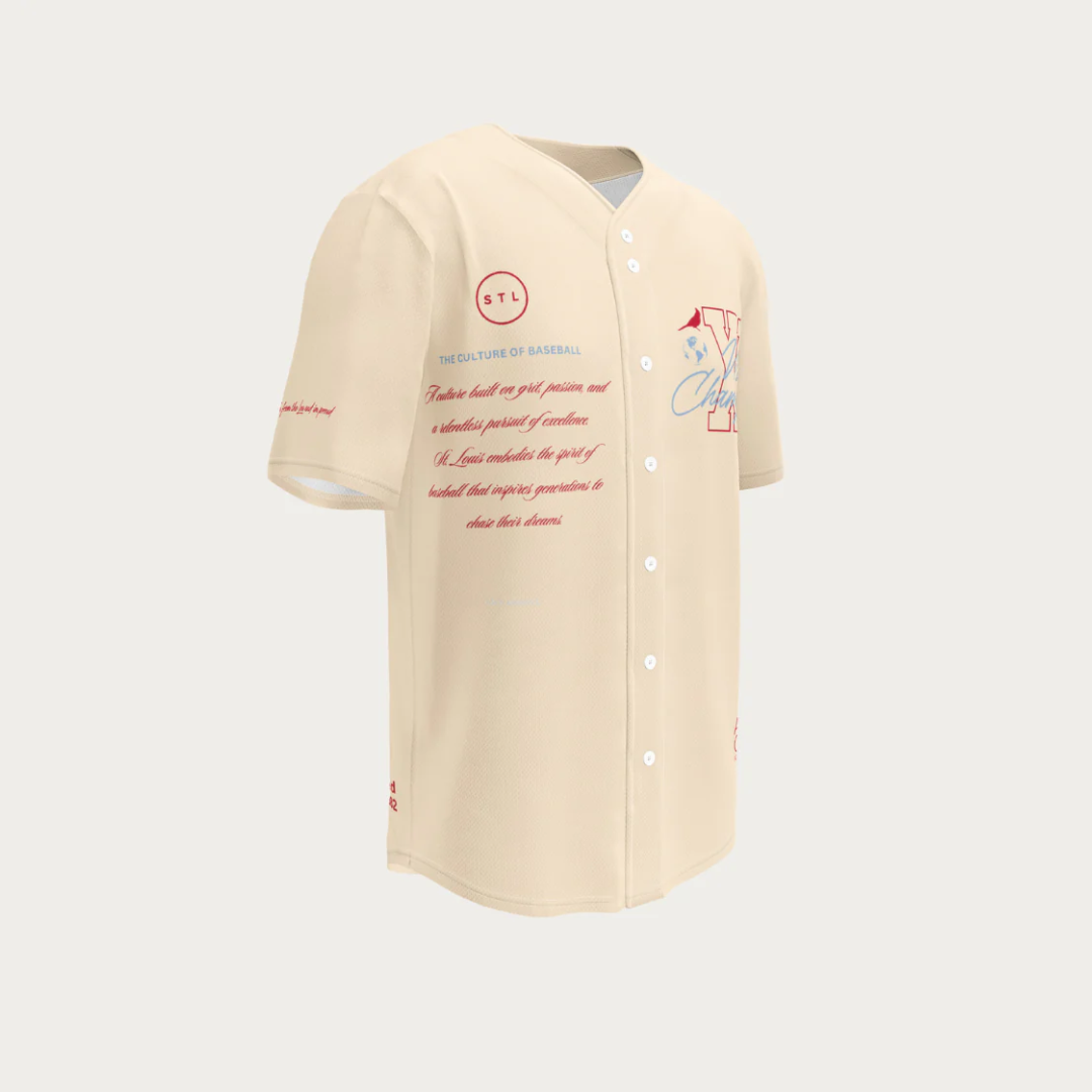 Champagne STL Baseball jersey