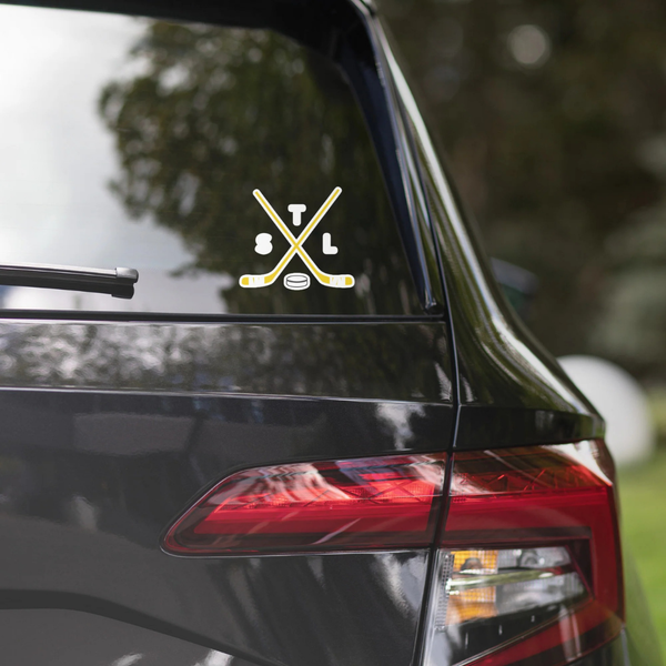 Crossed Sticks Bubble-free stickers