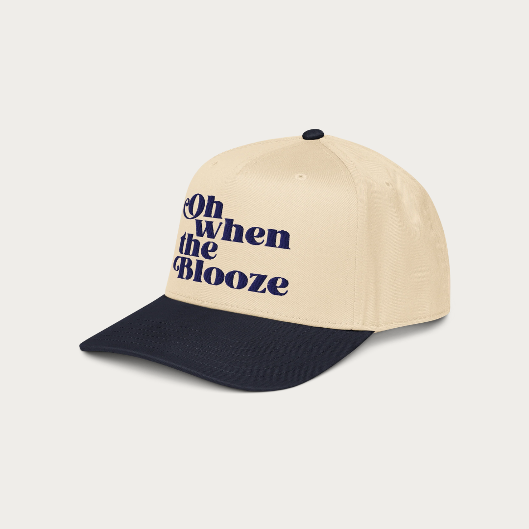 Oh When the Blooze 5 panel cap
