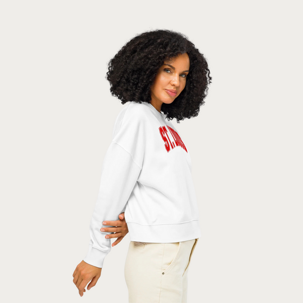 Women’s organic crew neck sweatshirt