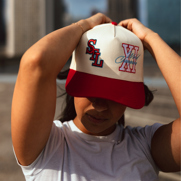 XI World Champions Two Tone Baseball Hat