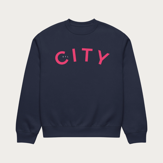 STL City Oversized heavyweight sweatshirt