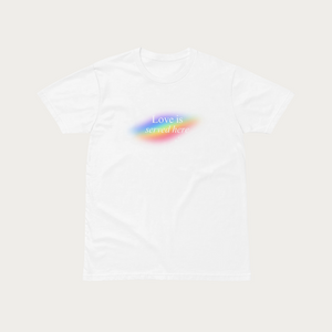 Love is served here Unisex premium t-shirt