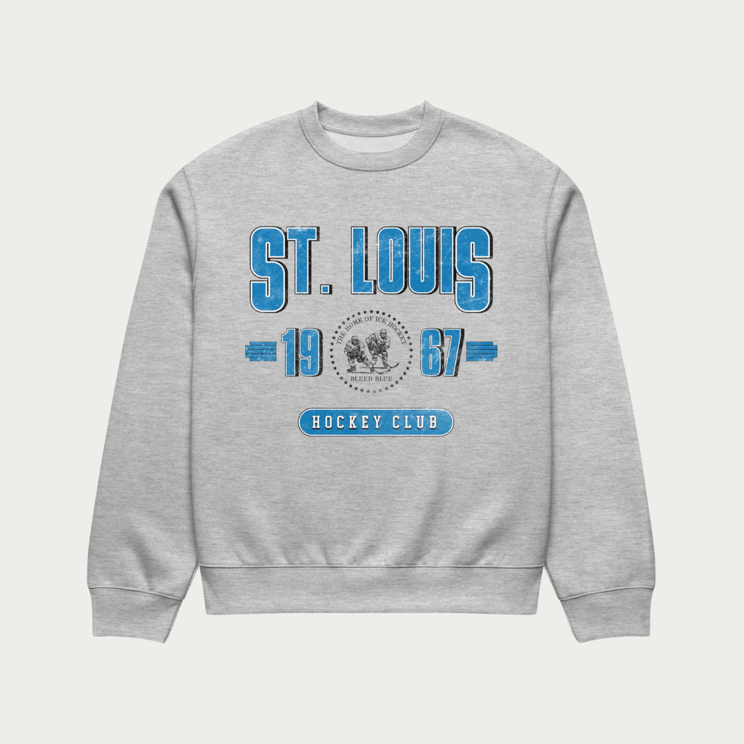 Bleed Blue Oversized heavyweight sweatshirt