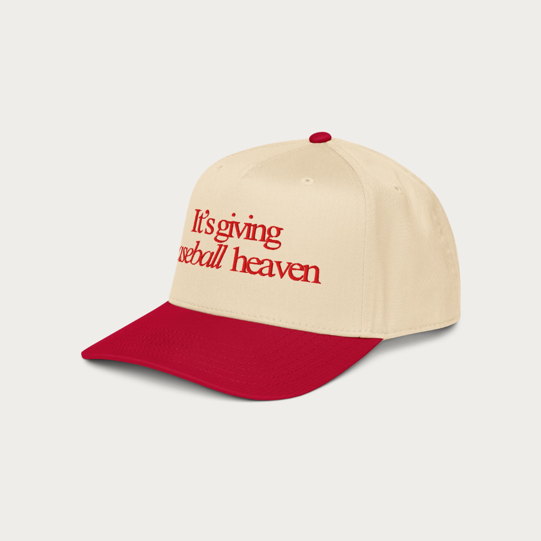 Baseball Heaven 5 panel cap