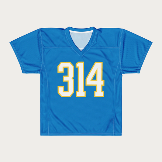 314 bluewave football jersey